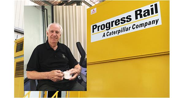 加拿大軌道焊接領(lǐng)域?qū)＜褼ennis Shears，見證啟世焊軌機(jī)澳標(biāo)重要時刻