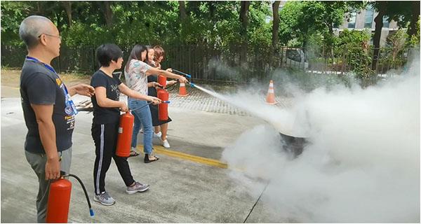 突擊式消防演練，安全生產沒有彩排！